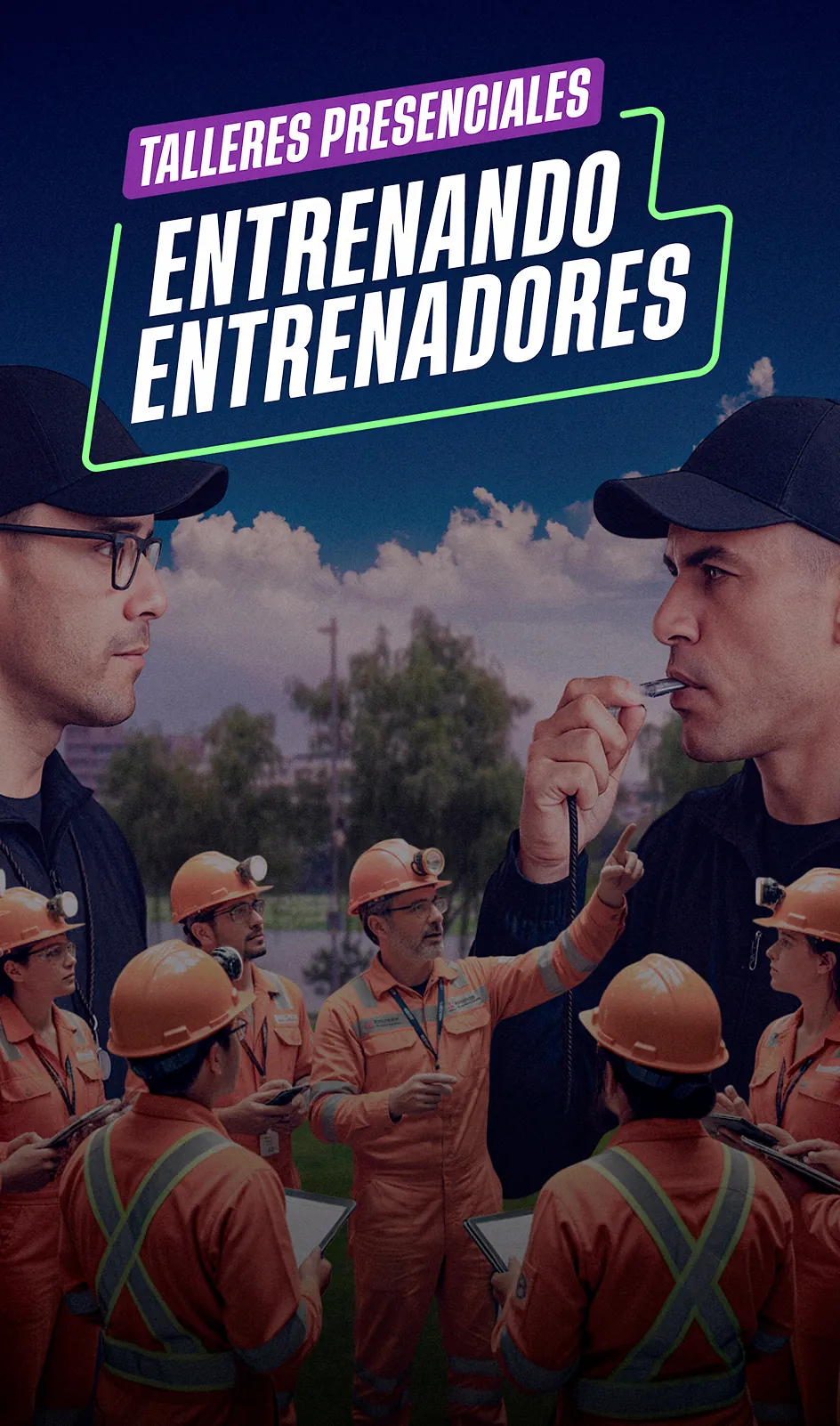 Tarjeta talleres presenciales Entrenando Entrenadores