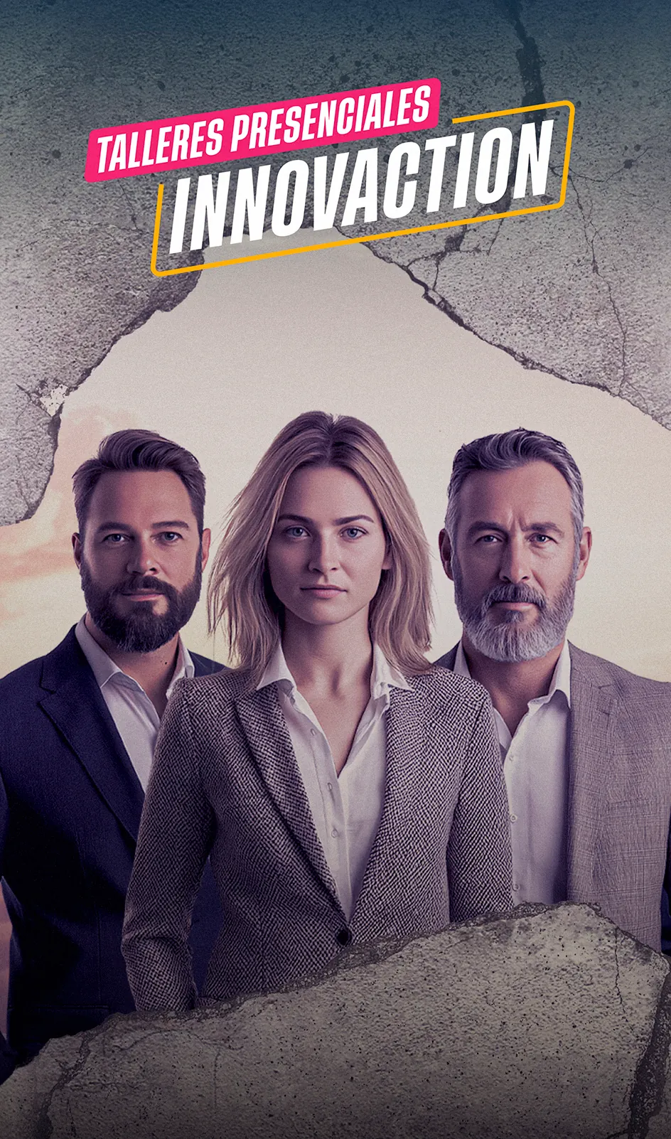 Tarjeta talleres presenciales Innovaction