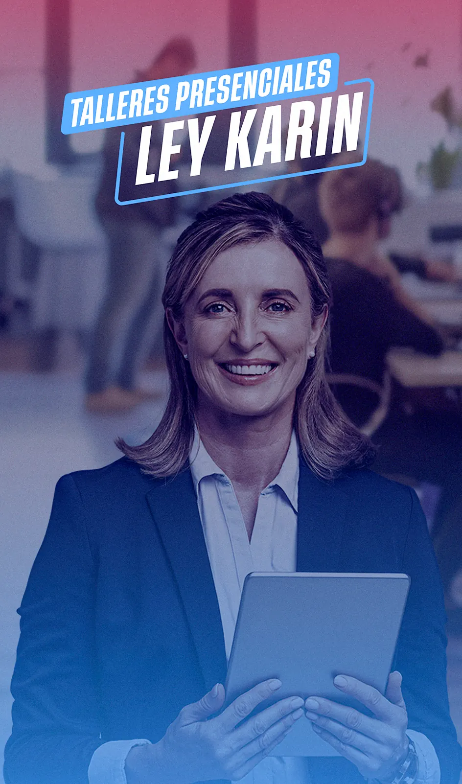 Tarjeta talleres presenciales Ley Karin