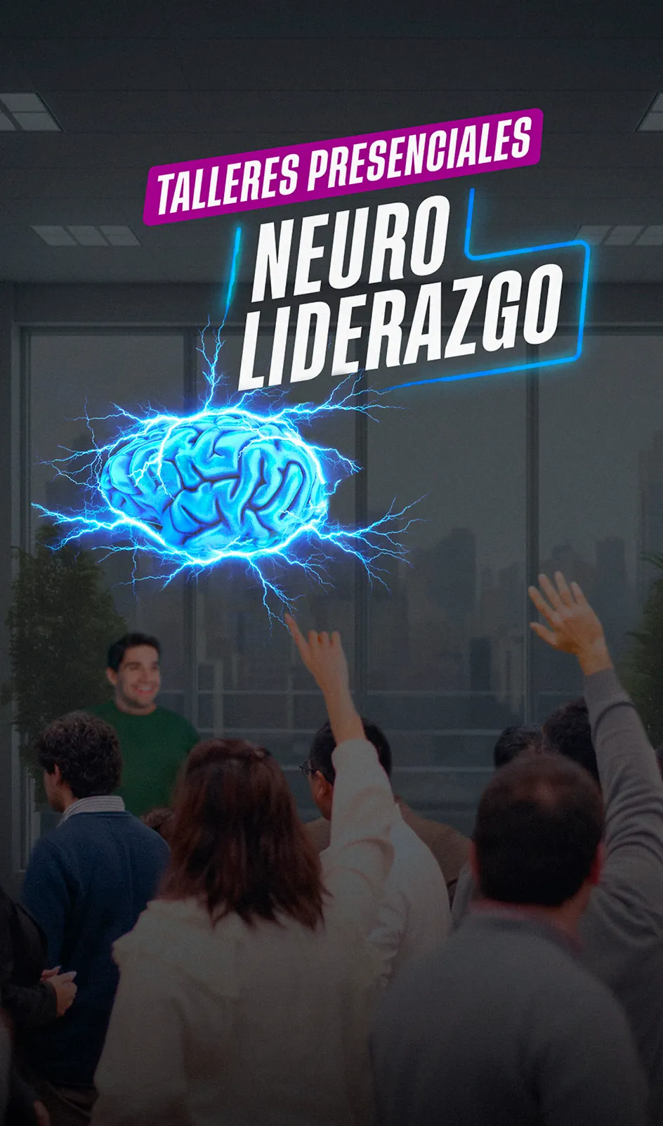 Tarjeta talleres presenciales Neuroliderazgo