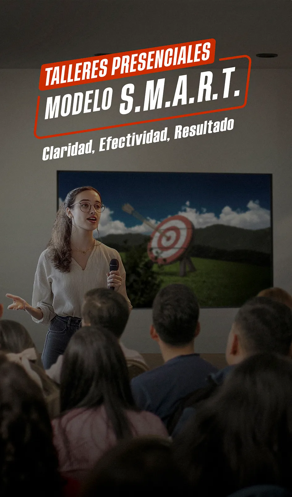 Tarjeta talleres presenciales Modelo S.M.A.R.T.